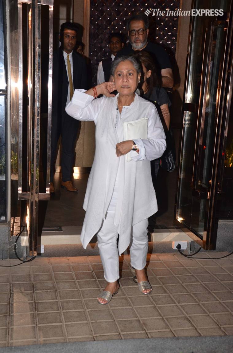   jaya bachchan's birthday pictures 