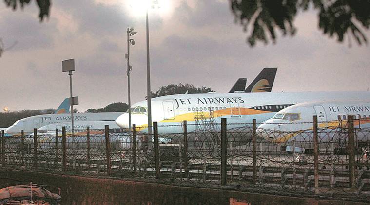 jet airways, aircraft, airline, jet airways crisis, jet airway bankruptcy court, jet airways bankruptcy, lenders, jet airways lenders, indian express