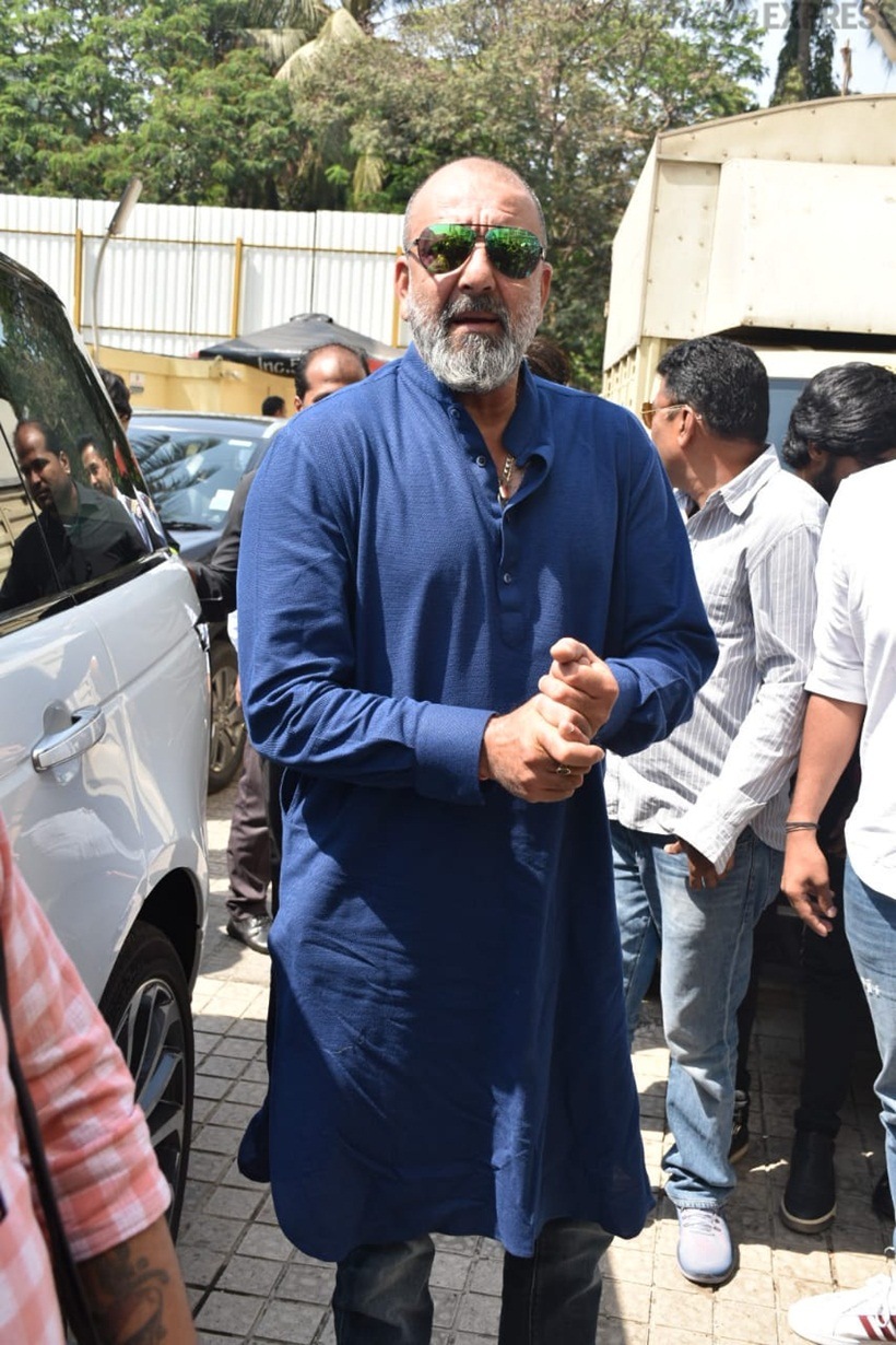 sanjay dutt at kalank trailer launch in mumbai