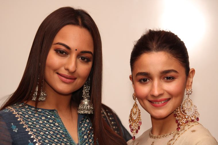 alia bhatt, sonakshi sinha, kalank, indian express