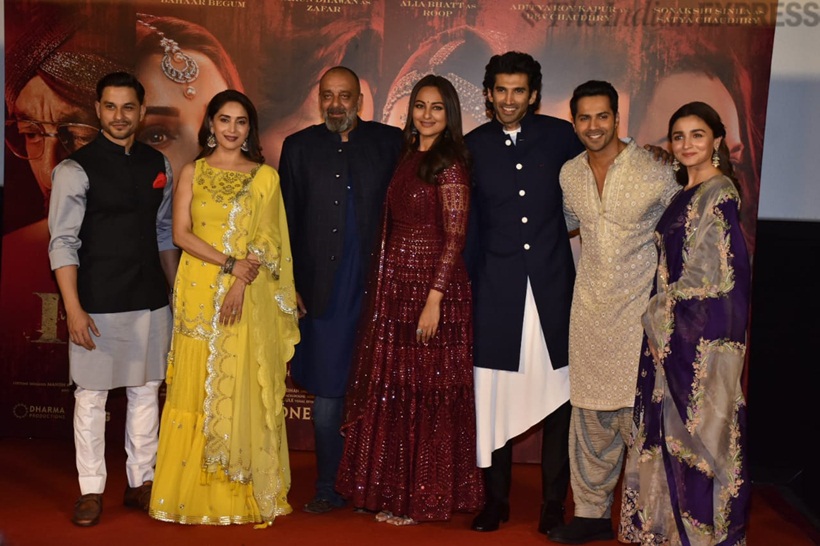 varun dhawan at kalank trailer launch in mumbai