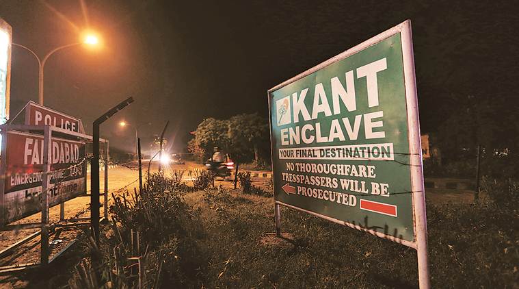 Delhi demolition drive, demolition drive delhi, delhi demolition, kant enclave, kant enclave faridabad, faridabad demolition, indian express, latest news
