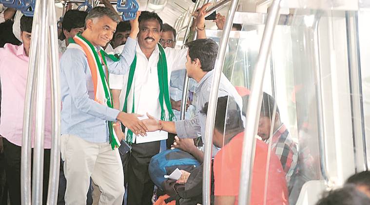 Karnataka, Karnataka ekections, Congress JDS alliance, Krishna Byre Gowda, lok sabha elections, lok sabha elections 2019, lok sabha polls, Indian express