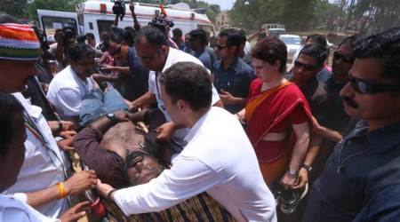 Rahul and Priyanka help journalist wayanad
