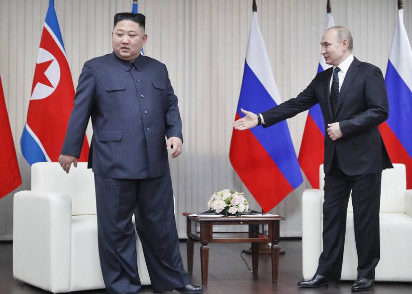 Kim Jong Un meets Vladimir Putin in Russia | World News News, The ...