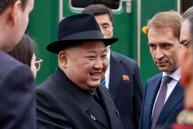 kim jong un in russia, kim jong summit with putin, russia president, vladimir putin, north korea, kim jong un russia photos, world news, indian express