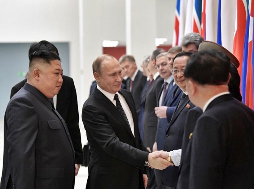 Kim Jong Un Meets Vladimir Putin In Russia | World News News - The ...