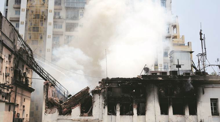 Kolkata fire, Kolkata building fire, building fire Kolkata, Kolkata news,