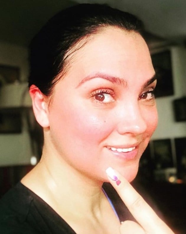 lara dutta voting