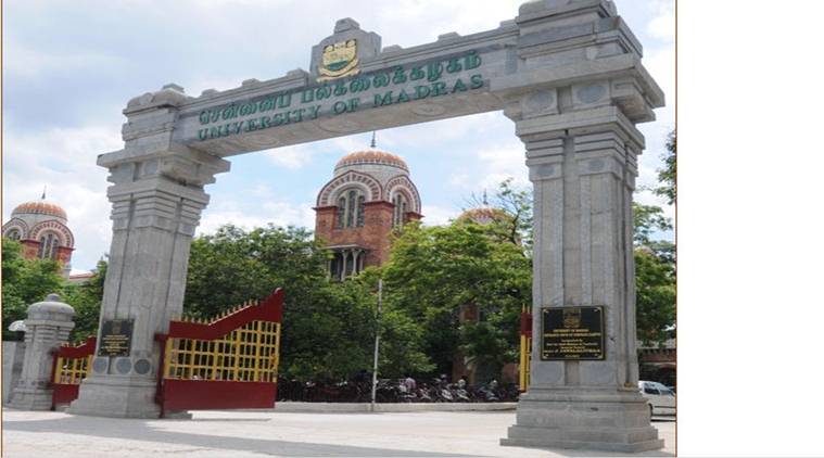Madras University,madras university admission,madras university 2019,madras university admission 2019