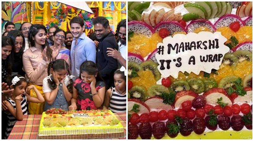 Mahesh Babu Maharshi shoot wrapped up party