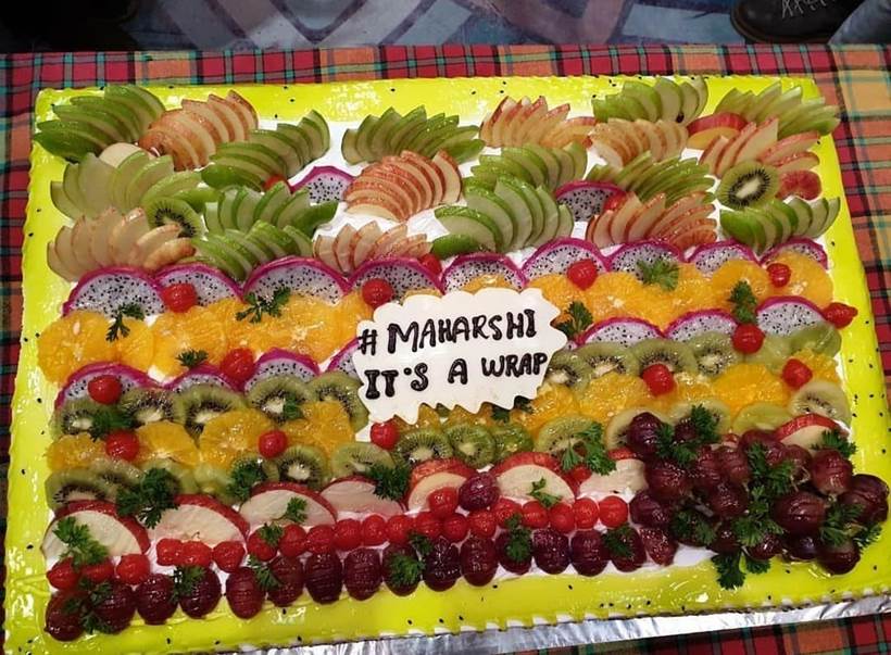 Maharshi shoot wrapped up party photos
