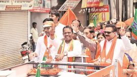 After initial restraint by candidates, Maval campaign ends on bitter note