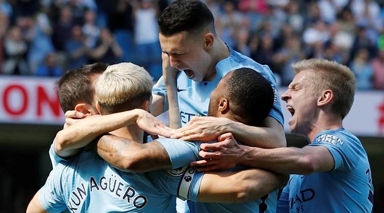 Manchester vs Tottenham Football Manchester City climb to top after 1-0 win Sports News,The Indian Express