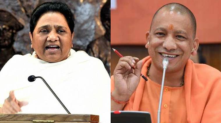 lok sabha elections, Mayawati speech, Mayawati speech in Saharanpur, Yogi adityanath, modiji ki sena remark, niti ayog, ec model code of conduct, election commission, model code of conduct violation, lok sabha elections, lok sabha polls, indian express