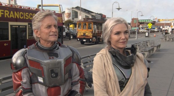 Michael Douglas Michelle Pfeiffer Ant-Man