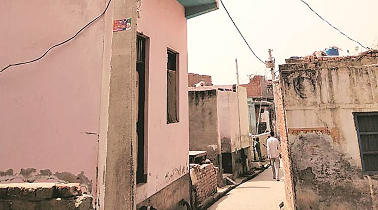 VK singh, vk singh village, mp vk singh, Mirpur Hindu, Mirpur Hindu village, village adopted by vk singh, lok sabha 2014, mp from 2014 elections, 2019 lok sabha elections, indian express