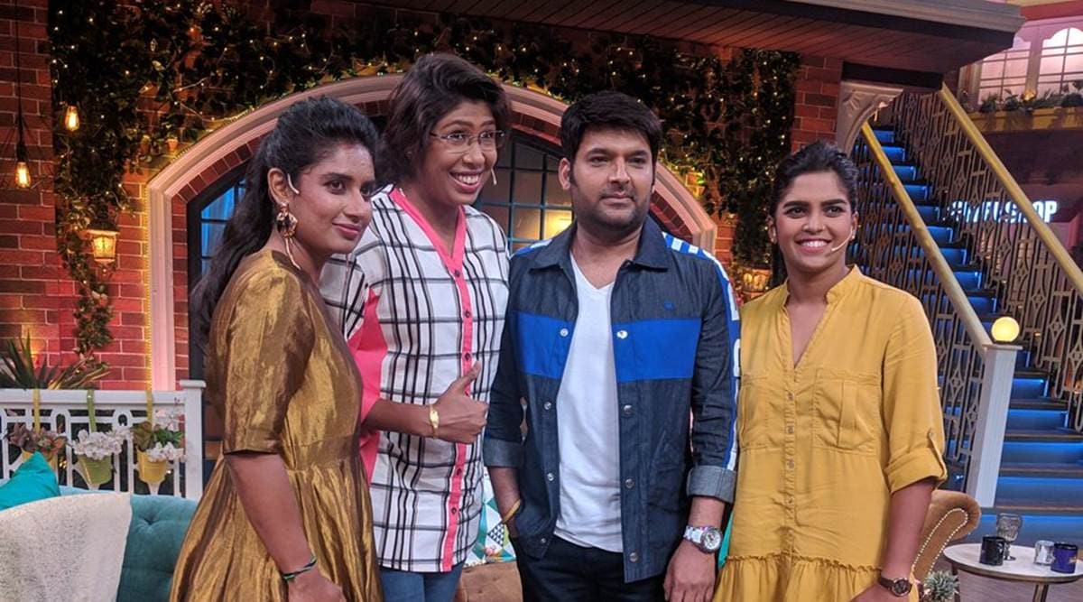 Mitali Raj Ki Xxx Videos - Mithali Raj, Jhulan Goswami have a blast at The Kapil Sharma Show ...