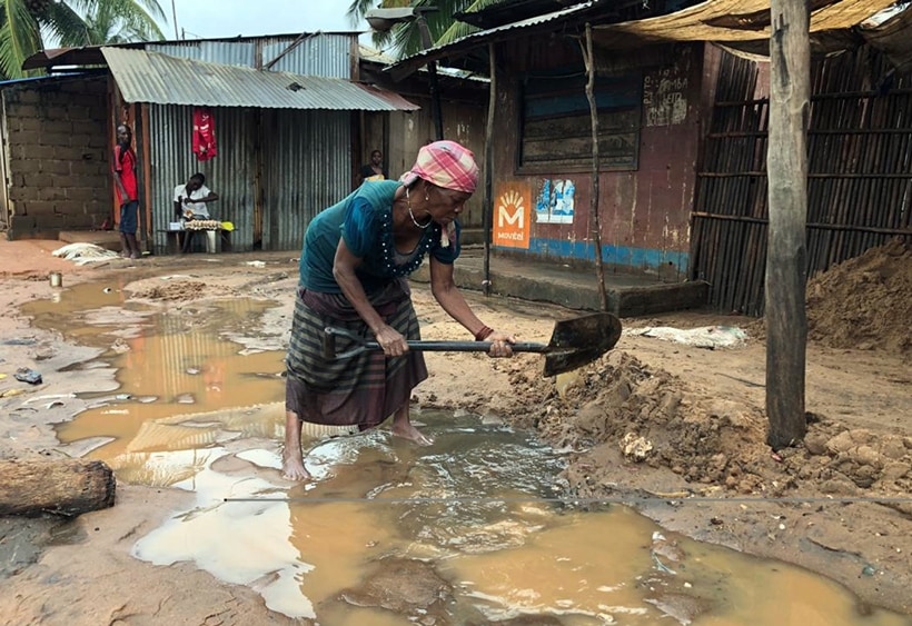 cyclone, cyclone kenneth, mozambique cyclone, cyclones, mazambique floods, flood accidents, flood damage, floods in mozambique, disaster in mozambique, mozambique disaster, storm, Pemba, mozambique news, world news, indian express