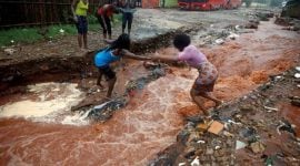 cyclone, cyclone kenneth, mozambique cyclone, cyclones, mazambique floods, flood accidents, flood damage, floods in mozambique, disaster in mozambique, mozambique disaster, storm, Pemba, mozambique news, world news, indian express