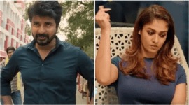 Actors Sivakarthikeyan and Nayanthara in Mr Local