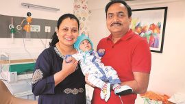 Mumbai: Baby who had broncho-pulmonary disorder treated with stem cells