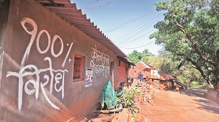 mumbai, lok sabha polls, lok sabha elections, lok sabha elections 2019, maharashtra elections, elections in maharashtra, ratnagiri, nanar oil refinery, refinery scrapped, sindhudurg, devendra fadnavis, shiv sena, bjp, uddhav thackeray, mumbai news, indian express news