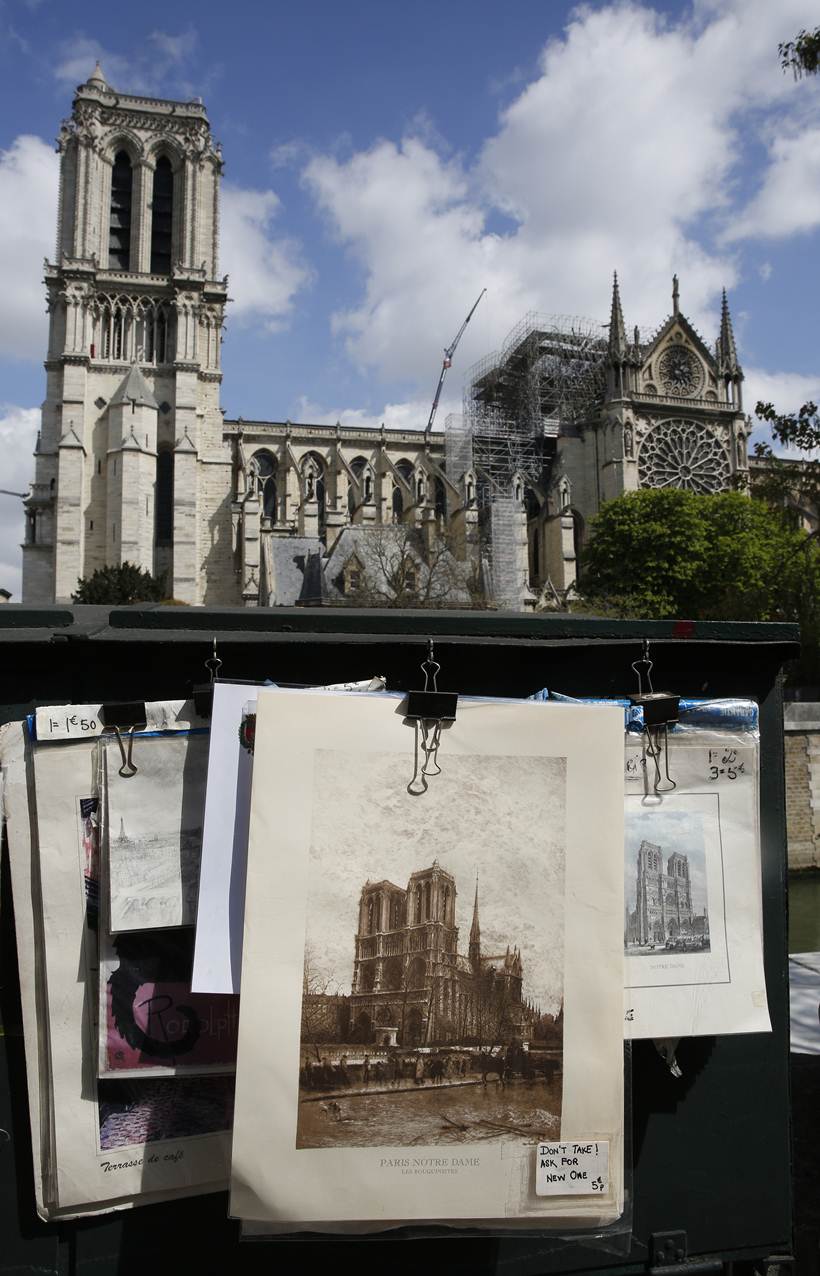 Notre Dam, Notre Dam fire, Notre Dam cathedral, Notre Dam Paris, Notre Dam collapsed, Paris fire, Paris cathedral fire, France, French citizens, World news, Indian Express