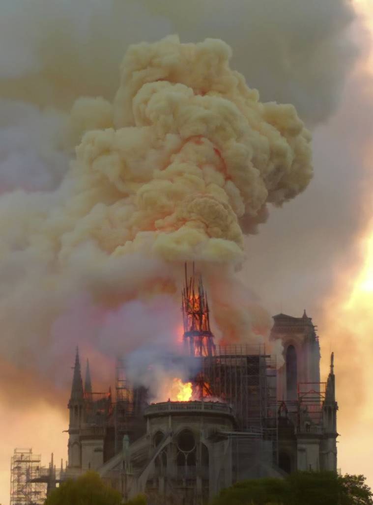 Notre Dame, Notre Dame fire, Notre Dame Cathedral, Paris fire, Paris cathedral fire, Notre Dame de paris, France, indian express explained