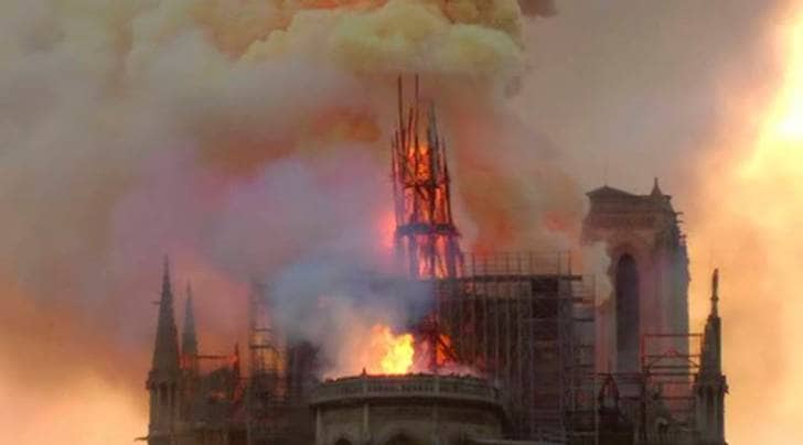Hunchback of Notre Dame, Notre Dame, Notre Dame fire, Notre Dame blaze, Paris fire, Notre Dame Cathedral, US theatres, Los angeles, France, William Dieterle films, Victor Hugo's novel, World news, Indian Express