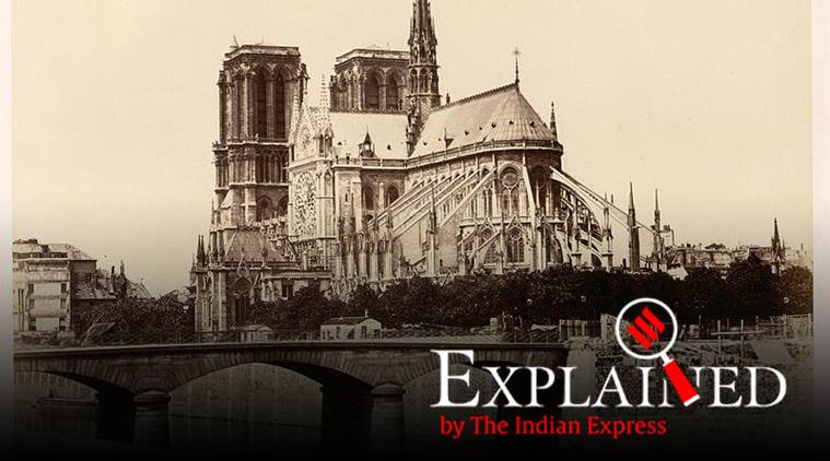Notre Dame, Notre Dame Paris, Notre Dame fire, Paris, France, fire in Notre Dame, what is Notre Dame, Notre Dame news, paris news, France news, world news, Indian Express