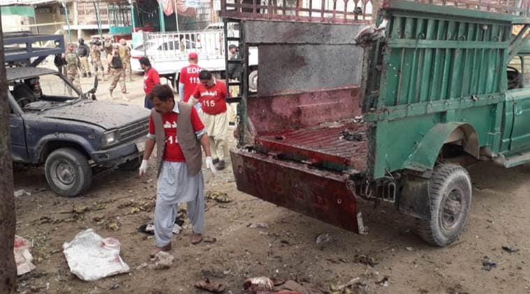 At least 20 killed in market blast in Pakistani city of Quetta At least 20 killed in market blast in Pakistani city of Quetta