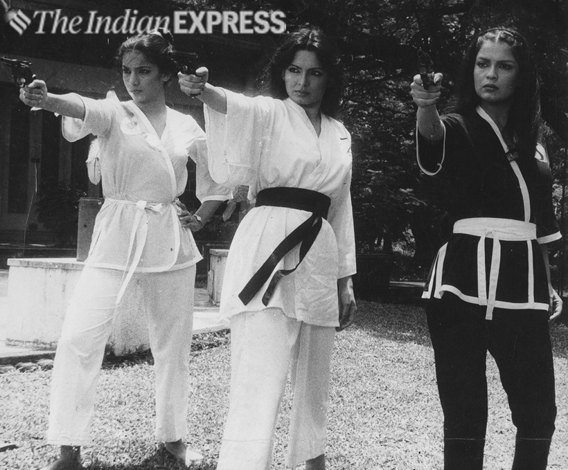Shabana Azmi, Parveen Babi and Zeenat Aman