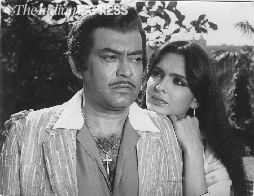 Sanjeev Kumar and Parveen Babi