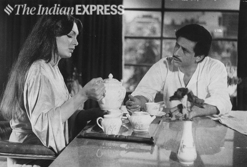 Parveen Babi and Naseeruddin Shah