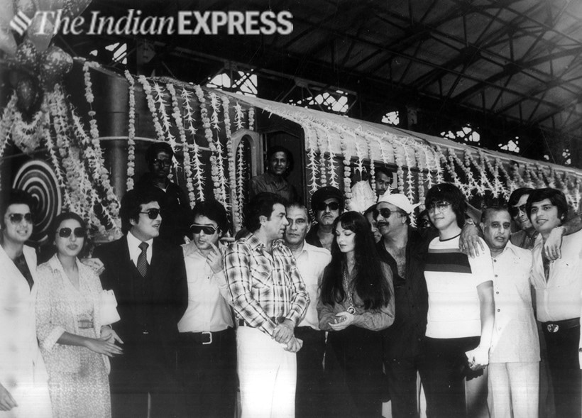 the burning train film parveen babi