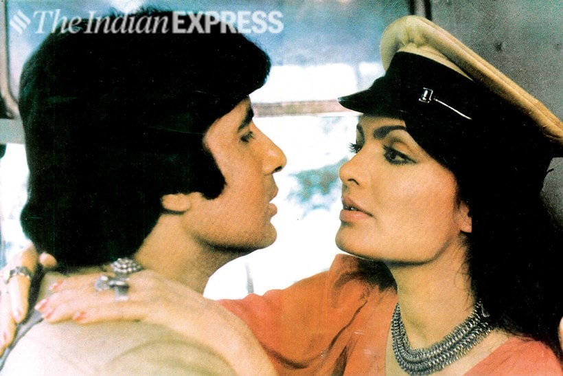 Amitabh Bachchan and Parveen Babi