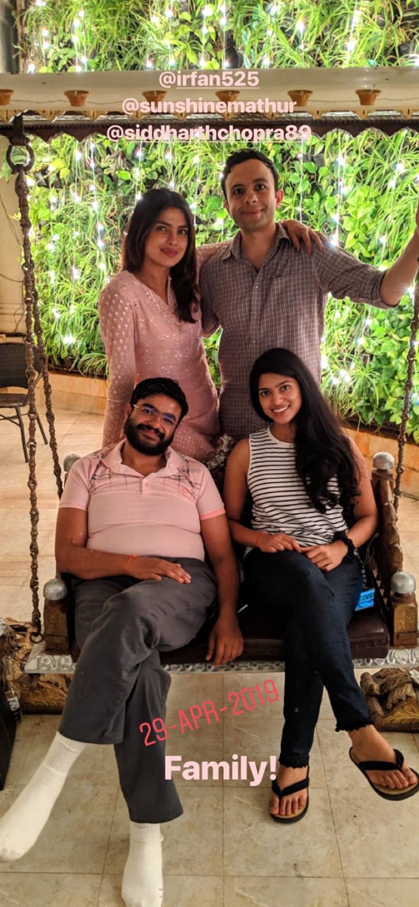 priyanka chopra with brother