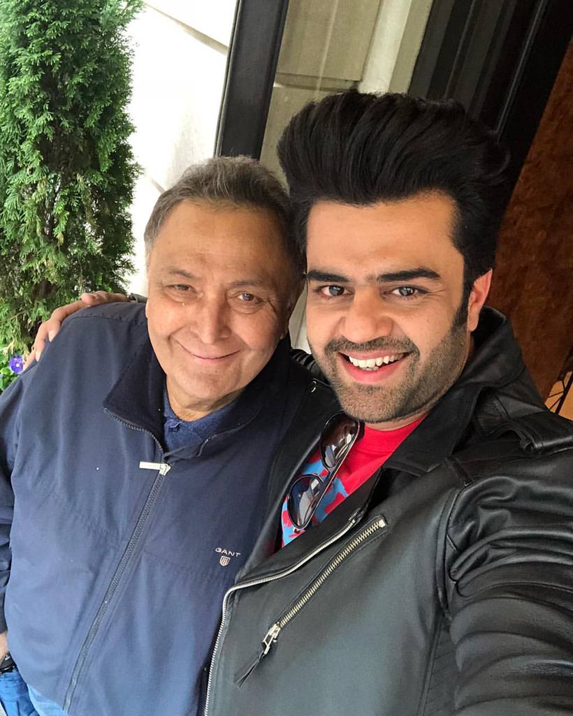 maniesh paul met rishi kapoor
