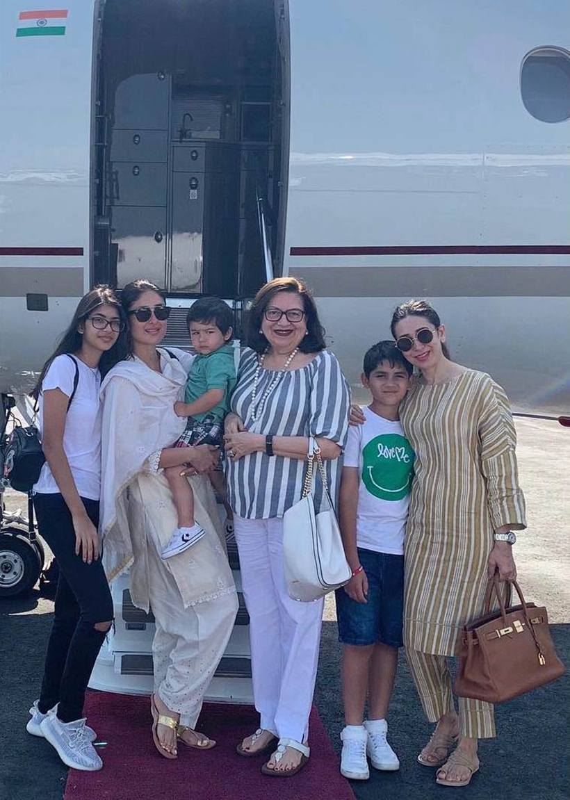 taimur, kareena babita birthday celebration