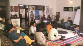 Saiyidain Manzil Sessions, Saiyidain Manzil Sessions finale, Saiyidain Manzil Sessions delhi, Khwab Tanha collective, delhi Saiyidain Manzil Sessions, poetry in delhi,