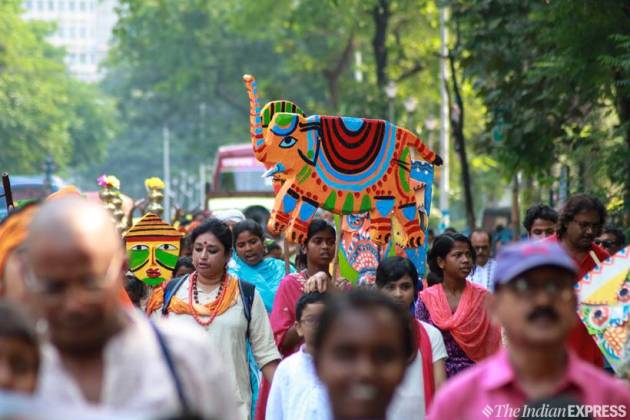Here's how people celebrated Poila Baisakh in Kolkata