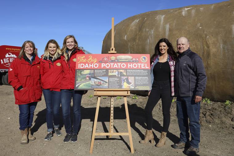 Idaho Potato Commission, national tours, Boise Stage Stop, Orchard Access Road