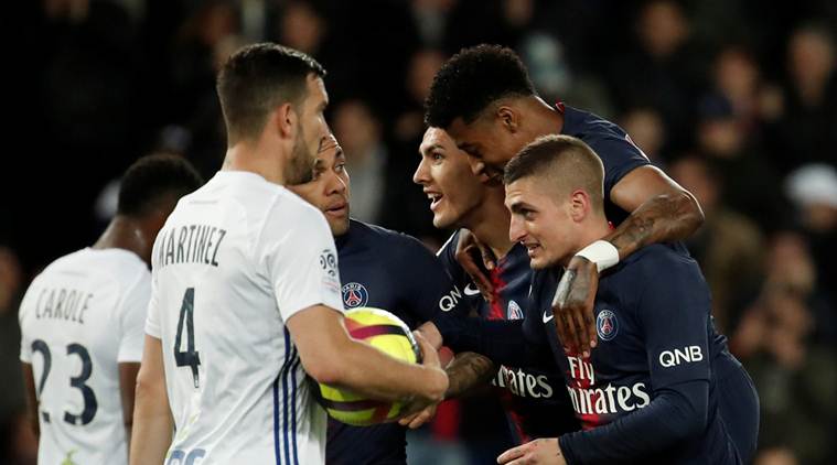 Ligue 1: PSG title party delayed after spectacular Maxim ...