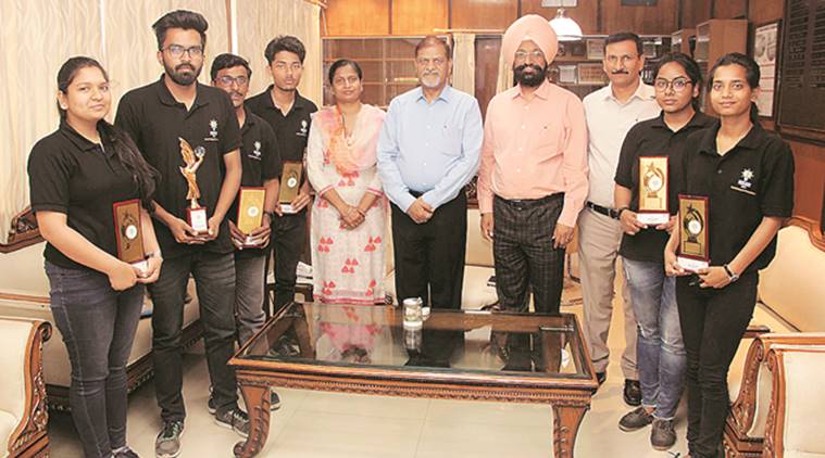 Punjab University, Smart India Hackathon, India Hackathon winners, Smart India Hackathon 2019, Hackathon winners PU, PU Chandigarh, Indian Express, latest news