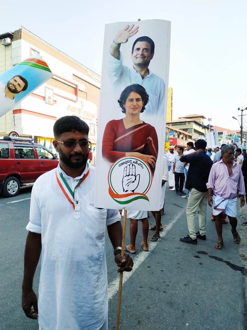 Lok Sabha elections 2019: Rahul Gandhi files nomination from Wayanad, holds road show