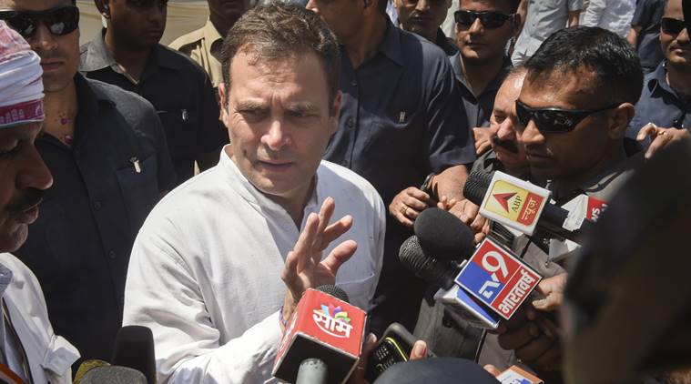 Congress alleges laser light aimed at Rahul Gandhi in Amethi, Centre denies charges