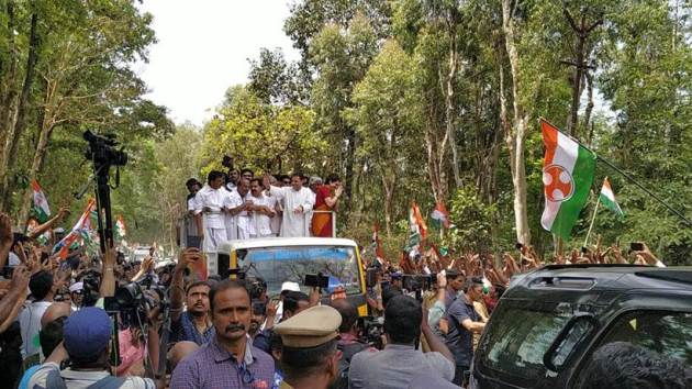 Lok Sabha elections 2019: Rahul Gandhi files nomination from Wayanad, holds road show