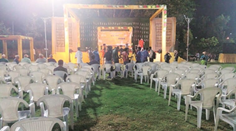 lok sabha elections, lok sabha elections 2019, lok sabha polls, gujarat elections, elections in gujarat, vijay rupani, junagadh, bjp, shivraj singh chouhan, rain, hasmukh patel, ahmedabad, election news, indian express news