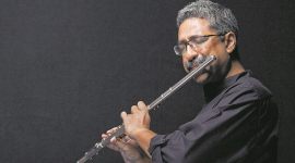 flute, flautist, rajeev raja, mumbai, musicians, jazz, music, jazz music, concert, broadway, lifestyle news, art and culture news, indian express news